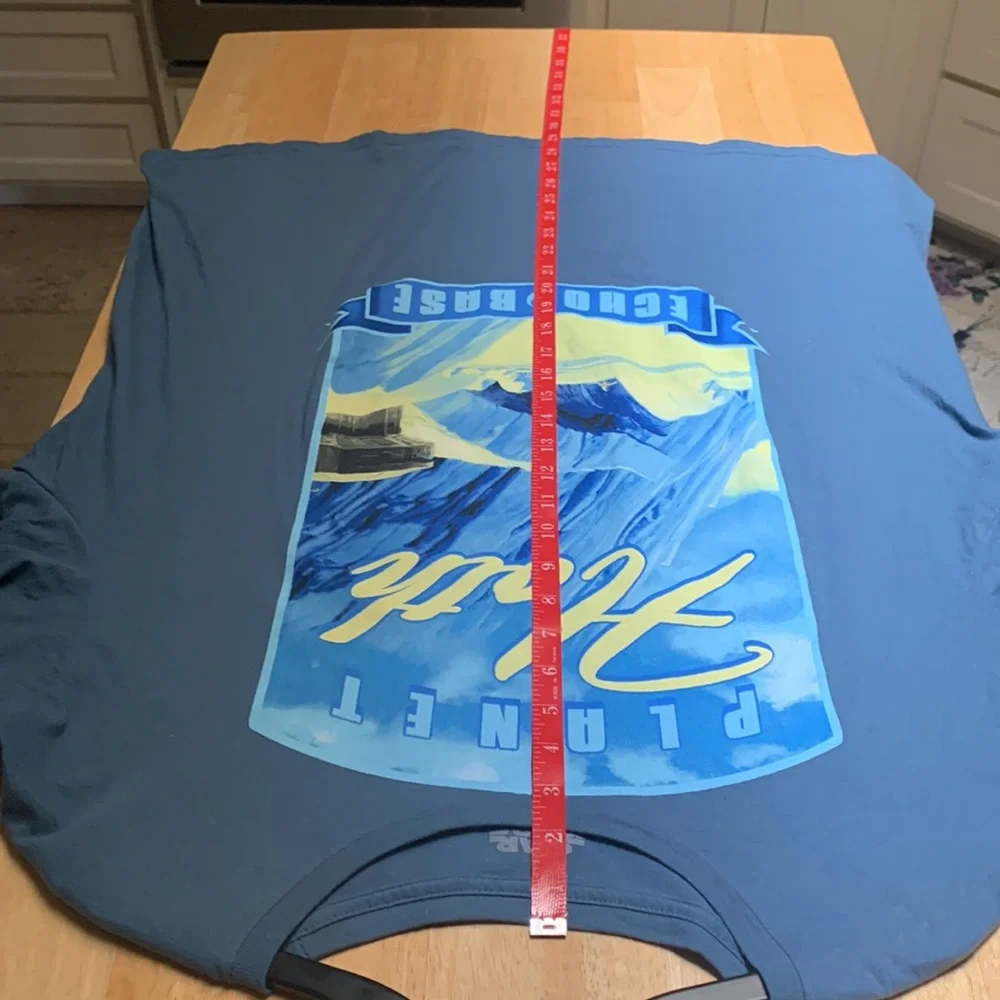 Star Wars size 2XL soft cotton fabric Tshirt Planet Echo Base like new condition - Picture 9 of 10